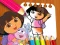 Игра Dora the Explorer the Coloring Book онлайн