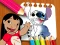 Игра Lilo and Stitch Coloring Book онлайн