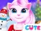 Игра Angela Christmas Decor Game онлайн