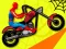Игра Spiderman Motorbike онлайн