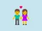 Игра Love match Compatibility test онлайн