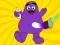 Игра Grimace Shake Coloring Book онлайн