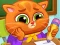 Игра Lovely Virtual Cat At School онлайн