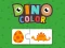 Игра Dino Color онлайн