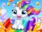 Игра Glitter Unicorn Dress Up Girls онлайн