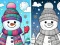 Игра Coloring book Winter онлайн