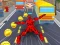 Игра Subway Run Superhero Robot онлайн