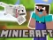 Игра Minicraft: Steve And Wolf Adventure онлайн