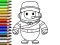 Игра Fall Guys Halloween Coloring Book онлайн