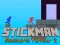 Игра Stickman Blockworld Parkour 2 онлайн