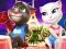 Игра Talking Tom and Angela Coloring онлайн