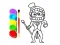 Игра Digital Circus Click and Paint онлайн