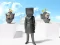 Игра Skibidi Toilet Parkour run онлайн