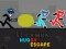 Игра Stickman Huggy Escape онлайн