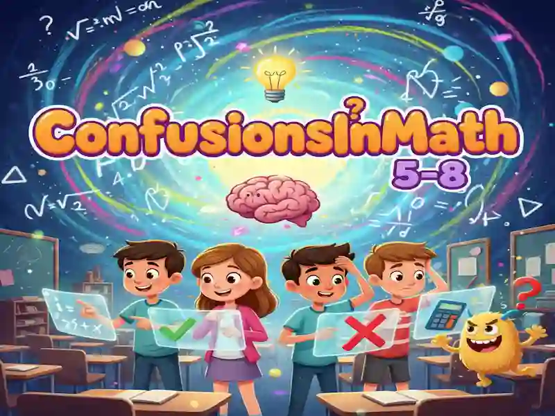 Игра ConfusionsInMath 5-8 онлайн