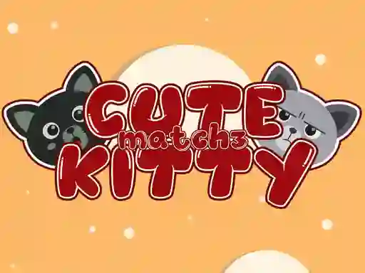 Игра Cute Kitty Match 3 онлайн