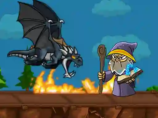 Игра Dragon vs Mage онлайн