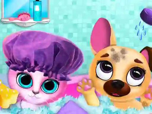 Игра Cute Pet Friends онлайн