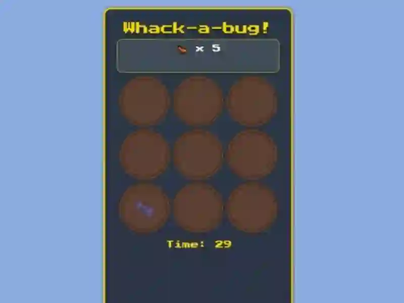 Игра Whack A Bug Challenge онлайн