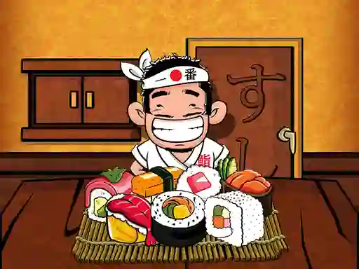 Игра Sushi Matching онлайн