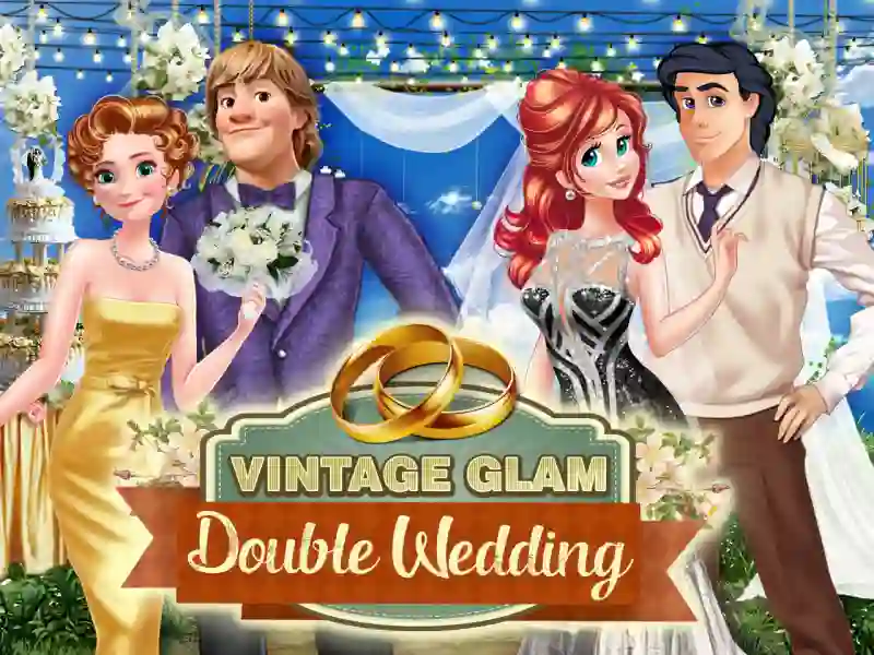 Игра Vintage Glam: Double Wedding онлайн