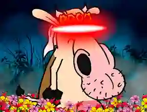 Игра Laser-cow adventure онлайн
