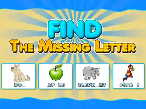 Игра Find The Missing Letter онлайн