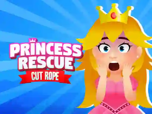 Игра Princess Rescue Cut Rope онлайн