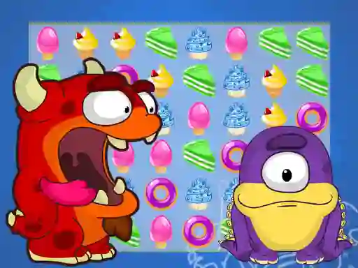 Игра Candy Monster Match 3 онлайн