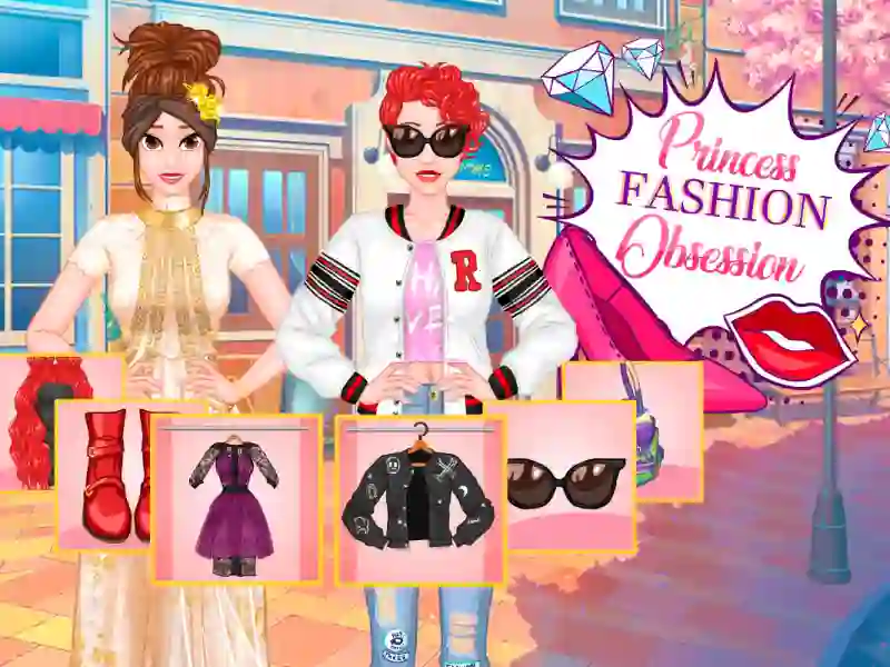 Игра Princess Fashion Obsession онлайн
