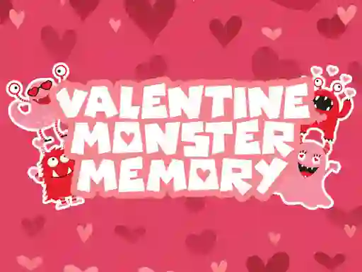 Игра Valentine Monster Memory онлайн