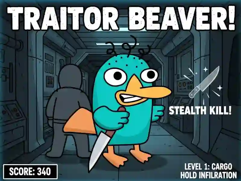 Игра Traitor Beaver! онлайн