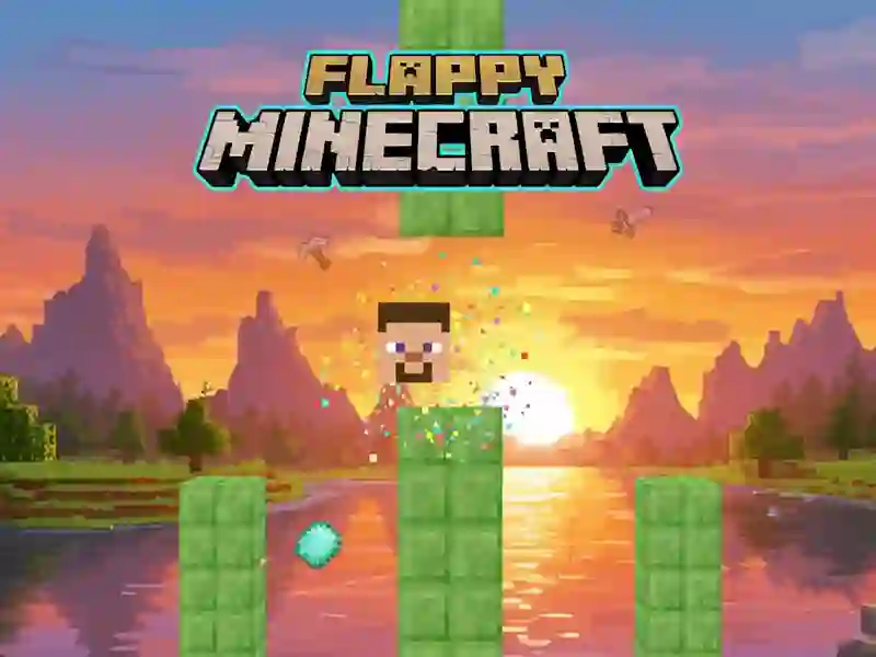Игра Flappy Minecraft онлайн
