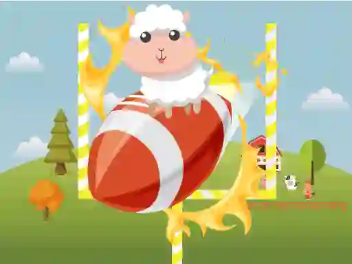 Игра Animals Rugby Flick онлайн