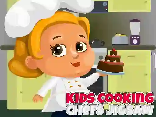 Игра Kids Cooking Chefs Jigsaw онлайн