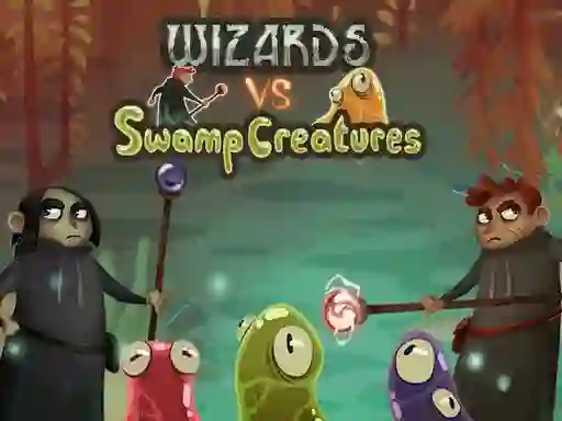 Игра Wizards vs swamp creatures онлайн