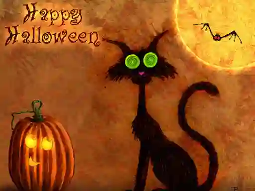 Игра Happy Halloween 2020 Puzzle онлайн