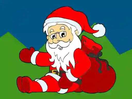 Игра Santa Claus Coloring Book онлайн