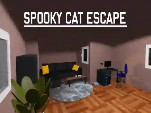Игра Spooky Cat Escape онлайн