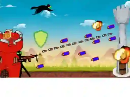 Игра Castle Blaster 2D! онлайн