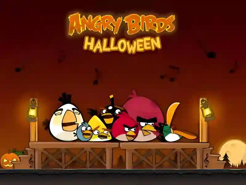 Игра Angry birds Halloween HD онлайн