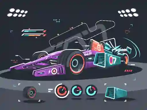 Игра Powerful Cars Memory онлайн