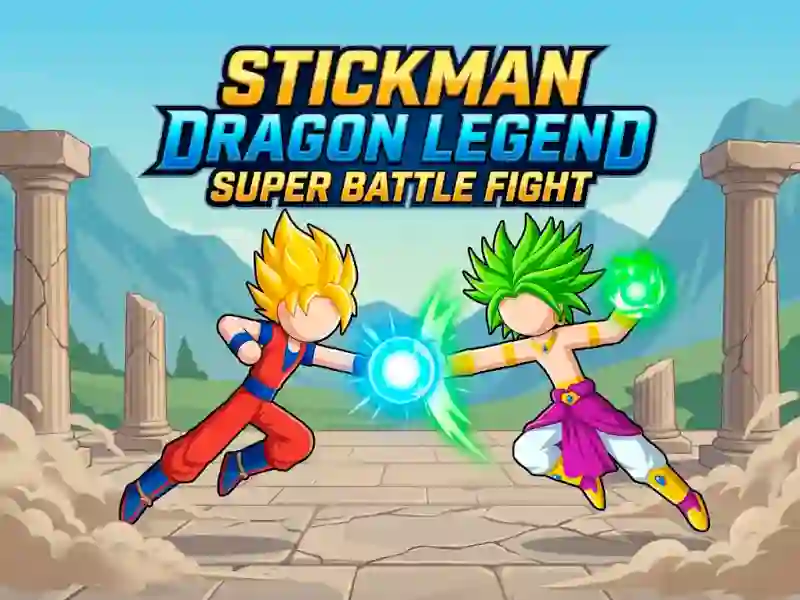 Игра Stickman Dragon Legend Super Battle Fight онлайн