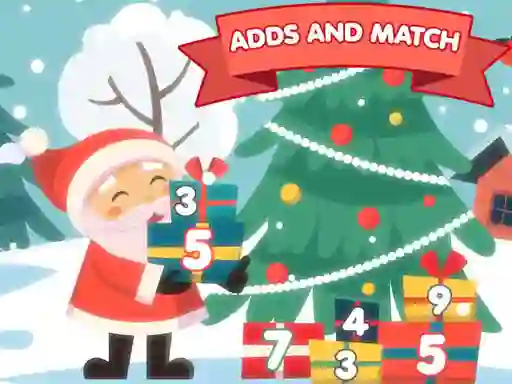 Игра Adds And Match Christmas онлайн