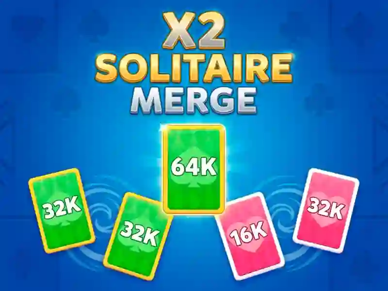 Игра X2 Solitaire Merge онлайн