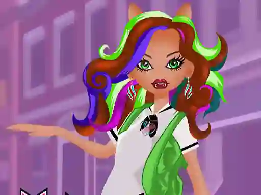 Игра Monster High Clawdeen онлайн