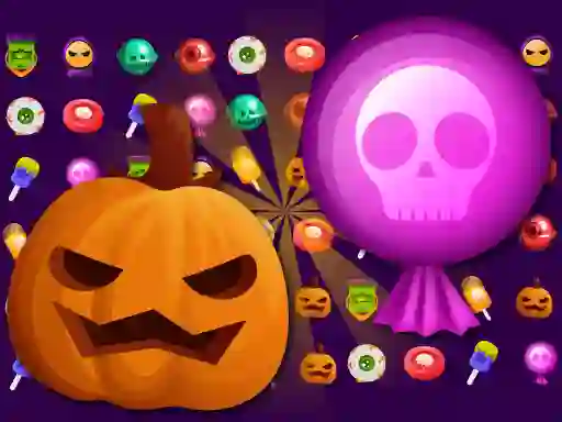 Игра Sweet Candy Halloween онлайн