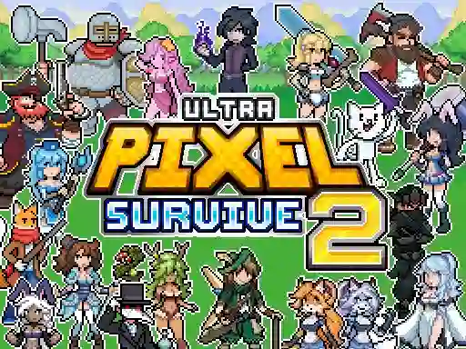 Игра Ultra Pixel Survive 2 онлайн