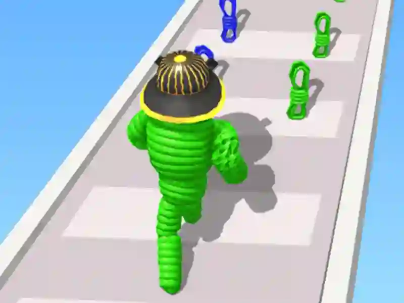 Игра Rope-Man Run 3D онлайн