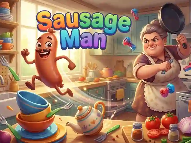 Игра Sausage Man онлайн